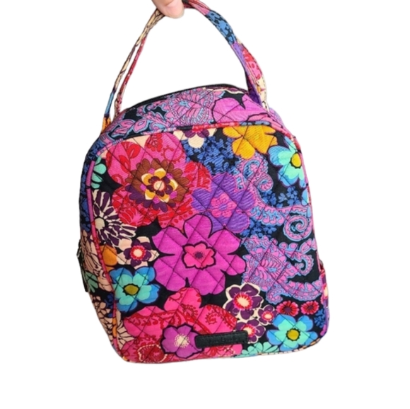 Vera Bradley Handbags - Vera Bradley Lunch Bunch Bag - Floral Fiesta
